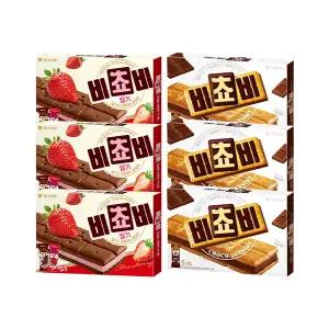 오리온 비쵸비 딸기 125g, 3개 + 비쵸비, 3개