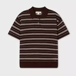 [후아유](김해점)Multi Collar Short Sleeve Sweater WHKAG2522F