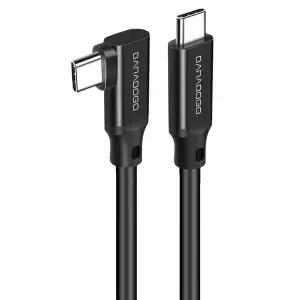 [바라보고]USB3.2 Gen2 C to C타입 ㄱ자형 고속충전케이블 50cm