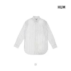 HUM유니50수평직 오버핏 변형ST 셔츠FHMSCSL703M