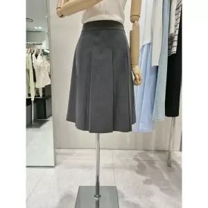갤러리아 [SISTINA] 더블주름 미디스커트