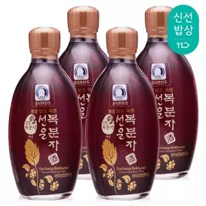 복분자주 선운 13도 375ML x4병 고창 과실주