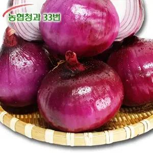 [농협청과33번] 자색 양파 4kg 중소