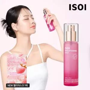 [36할인]아이소이 브라이트닝 미스트 100ml+젤리광채눈꽃딸기마스크팩1P
