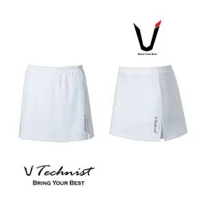 테크니스트 배드민턴 스커트 치마 화이트 TWS-06 WH