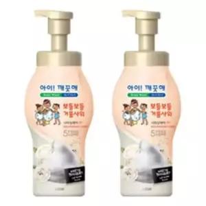 아이깨끗해 거품바디워시 너리싱케어 700g 2개입