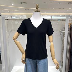 [AK수원점] [밸리걸] 브이넥 심플 티셔츠 503261