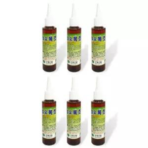 국산 참나무 참숯 목초액 110ml 6개 정제 원액 무좀 발톱 발냄새 발관리