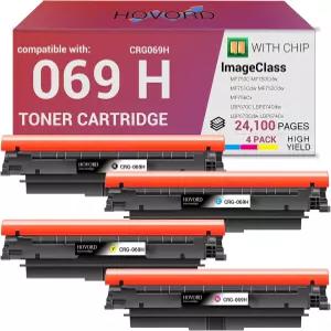호보드 토너 카트리지 069h 교체용 CRG069h 대용량 캐논 젯 컬러 프린터 MF750C MF753Cdw MF756Cx LBP670C