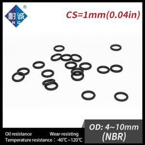 50개/묶음 고무 링 블랙 NBR O-링 CS1mm OD4/4.5/5/5.5/6/6.5/7/7.5/8/8.5/9/9.5/10mm O 니트릴 가스켓 와