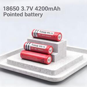BRC 18650 배터리 4200mAh 3.7V 충전식 리튬이온