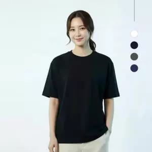 무지 반팔티 셔츠 헬스 여름 운동 반팔 데일리 레이어드 면티 모달 여성