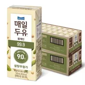 매일두유 99.9 플레인, 190ml, 48개
