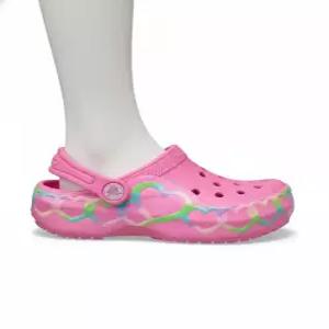 크록스 CROCS KIDS 클래식 하트 라이트 클로그 토들러 - 핑크 레모네이드 213184-669 338219