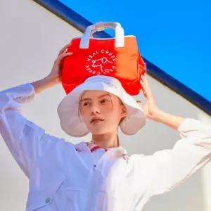 [힐크릭]여성골프가방 H412 여성 로고포인트 토트백 2HCABS4816RED_SC