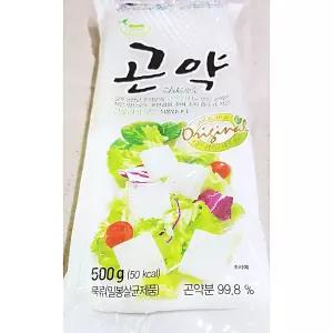 생활 곤약소바 곤약누들 대신 묵곤약 500g X4 실곤약 일본곤약 수앤서C2