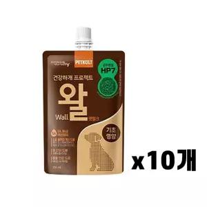 펫쿠르트 왈 건강하개 장건강 100ml x 10개 강아지우유 펫밀크
