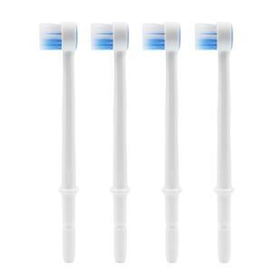 4pcs 새로운 구강 위생 액세서리 노즐 waterpik 용 브러시 팁 WP-100 WP-450 WP-250 WP-300 WP-660 WP-900