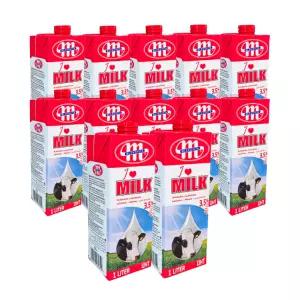믈레코비타 폴란드 수입 멸균우유 1000ml 12팩 대용량 우유