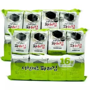 학교 조미김 맛있는 구운김 서천김 서천해초 파래김 도시락김 32봉 재래김 수앤서22