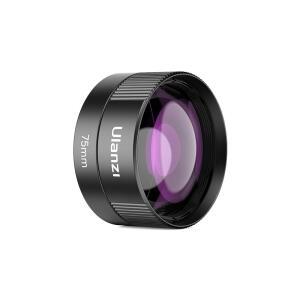 울란지 CL003 폰 매크로 렌즈 17MM 스레드용 HD 75MM 카메라 어댑터가 장착된 폰 삼성호환 스마트폰 케이지 케이스와 호환 가능