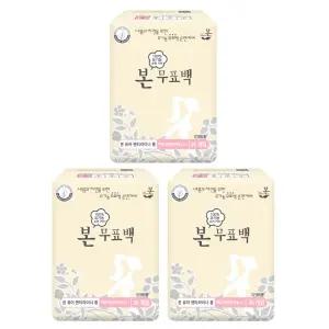유기농본 무표백 순면커버 롱팬티라이너 26매 x 3팩
