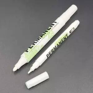 화이트 유성 페인트펜 흰색유성매직 1mm 3mm jJl19rkl