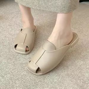 [라일리] Rly 여성블로퍼 뮬 슬리퍼 스틸레토 로퍼 샌들 뮬블로