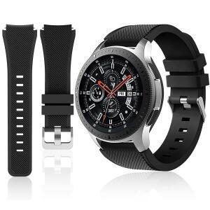 갤럭시 워치 6 5 4 44mm Pro 클래식 42 43mm/46 밴드 액티브 2 기어 S3 실리콘 스트랩 22mm