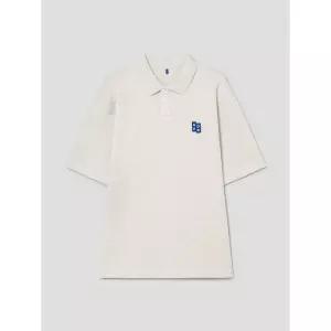 ADER ERROR (Men) Sig Bl Tag Polo 티셔츠 01 - Oatmeal 1045605