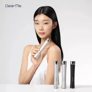 DearMe 2026신모델 물방울 초음파 뷰티디바이스 보습 미백 진정 탄력디바이스 건조개선 피부활성 의료기기용 헤드채용 SUS316 색상: 실버