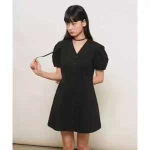 제너럴아이디어 GENERALIDEA 볼륨 미니 원피스 [BLACK] / GF2LOP511 GF2LOP511BK 3367944