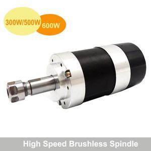 새로운 300W CNC 브러시리스 스핀들 직경 55MM ER11/ER16 척 48VDC 전압 바운스 속도 소형 모터툴장비강력