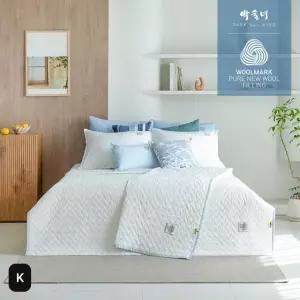 (K)박술녀 호주산 100%양모 청연(스프레드+베개커버)