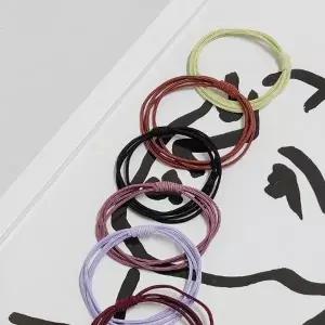 [아우트66]4겹 기본 머리끈 묶기 10P