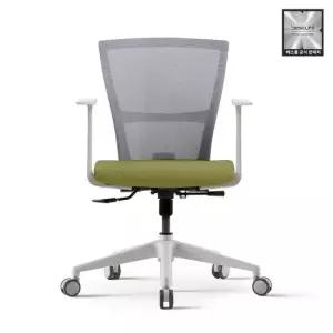 베스툴 스테이 STE110W 화이트 미니멀 화이트 서재 보조의자