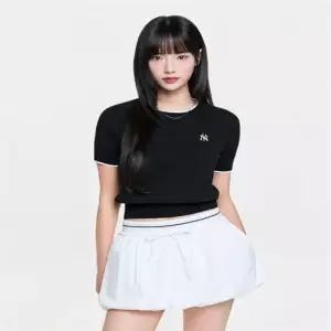 엠엘비 3FKPV0763-50BKS 여성 바시티 냉감 반팔니트 NY (Black) 6161348
