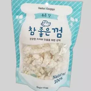 참좋은껌 실타래 우유껌 M 10p 강아지 간식 X6개
