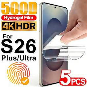 삼성 갤럭시 S26 울트라 FE 플러스용 1-5개입 소프트 하이드로겔 필름 유리