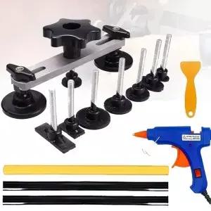 Paintless Dent Repair 풀러 도구 키트 차량 바디 덴트 제거 수리 손상 수정 다리 당기는 핸드 툴