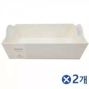 [하프클럽/]크림색 바스켓 바구니 소품 다용도 수납 정리함 수납박스