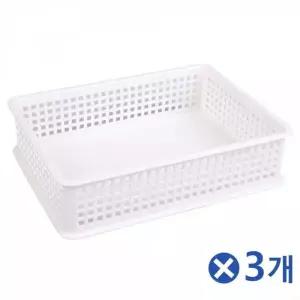 [하프클럽/]화이트 패밀리 보관함 약통 투명 대형 약상자 소품정리함