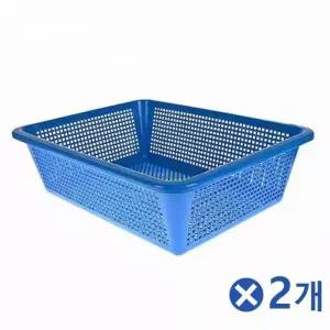 [하프클럽/]욕실 바구니 다용도 수납 정리 문구용품정리 랜덤 사각 장난감