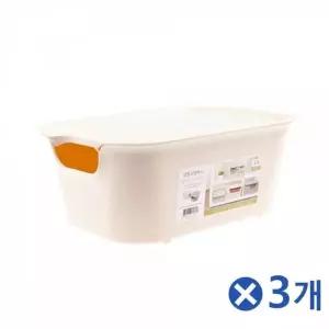 [하프클럽/]바스켓 바구니 수납함 뚜껑 정리함 패턴 라탄 소품 다용도 옷정