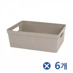[하프클럽/]페렌토 그레이 바구니 정리바구니 소품함 소품정리함 수납 함바