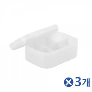 [하프클럽/]투명수납함 소품정리함 6칸 3개
