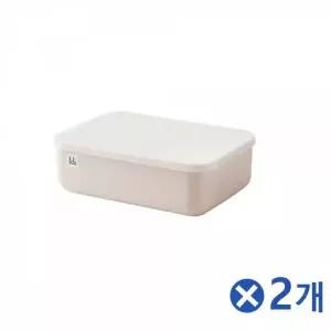 [하프클럽/]선반 베이지 정리함 보관함 옷장 박스 상자 바구니 2L 악세사리