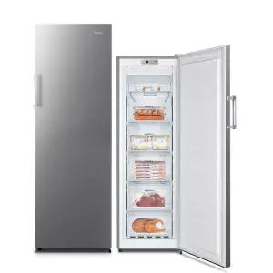 현대큐밍  스탠드형냉동고 QFUE19TS4 192리터 실버 간접냉각방식  폐가전수거 방문설치