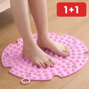 자석 지압매트 대형 52cm 붓기완화 피로회복 사무실 주방 원형 건강  1+1