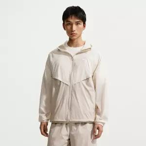 나이키 IO9628-104 겨울상의 니트 윈드러너 남성 언라인드 풀집 UV 재킷 10201267